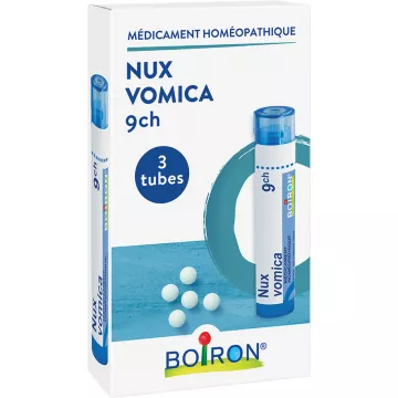 Nux Vomica 9 CH Boiron Homeopack 3 Granule Tubes