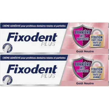 Fixodent Pro Crema Adhesiva + Dúo Antibacteriano 57g