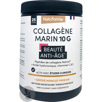 Nat & Form Colagénio Marinho 10 G Beleza Anti-Envelhecimento 315 g
