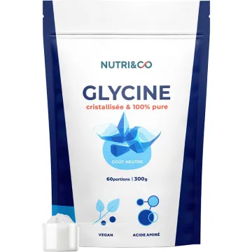 Nutri&Co. Kristallisiertes Glycin 100% Pure 300 g
