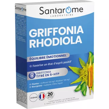 Santarome Griffonia Rhodiola 20 Ampullen 10 ml