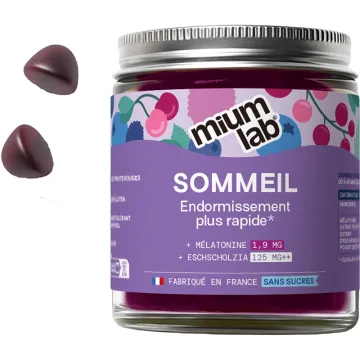 Mium Lab Sommeil Sans Sucre Gummies