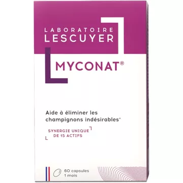 Lescuyer Myconat Mycoses Nagels Mond Intiem & Darmen 60 capsules 