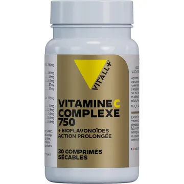 Vitall+ Vitamine C Complexe 750 + bioflavonoïdes