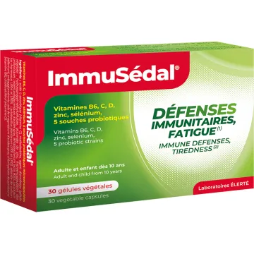ImmuSédal Défenses Immunitaires & Fatigue 30 gélules