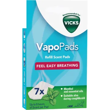 Vicks Tablettes Menthol VapoPads