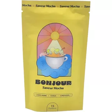 Bonjour Adaptogenic Drink Mocha Flavor 15 servings
