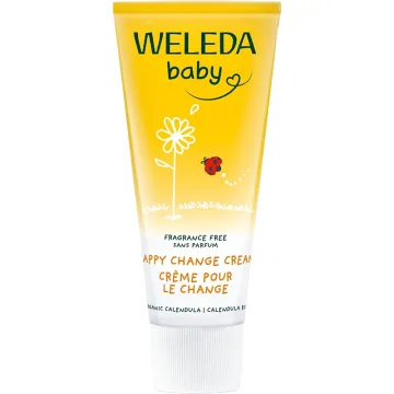 Weleda Bébé Crème pour le Change Sans Parfum 75 ml