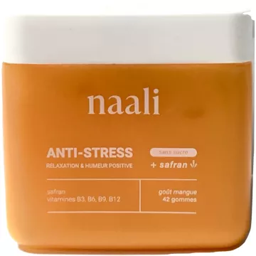 Naali Gummies Saffron Anti-Stress Relaxation & Humer Positive