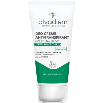 Déodorant Crème Anti-Transpirant Corps Alvadiem 50ml