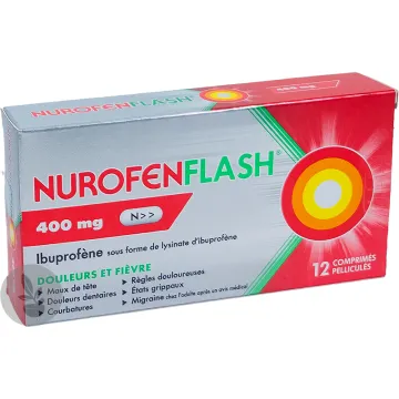 NUROFENFLASH 400 MG 12 tabletten pijn en koorts
