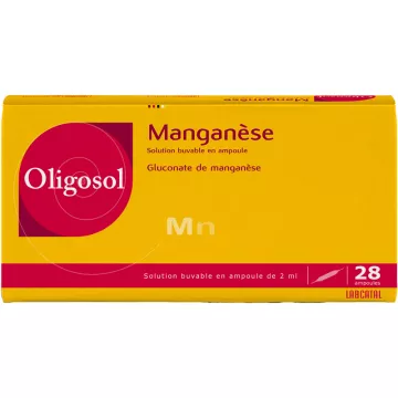 Oligosol Mangan Mn Labcatal 28 Ampullen