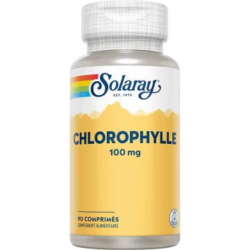 Solaray Clorofila 100 mg 90 comprimidos