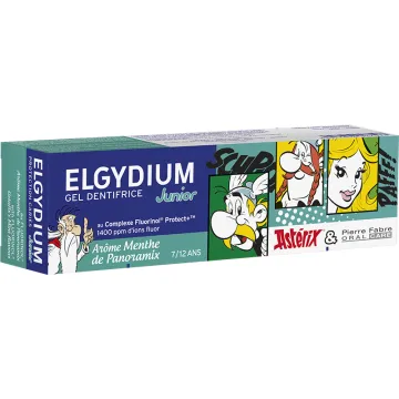 Elgydium Junior Asterix Mint Toothpaste Gel 50 ml