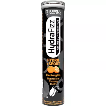 UPSA Hydrafizz Maximizes Hydration effervescent tablets 