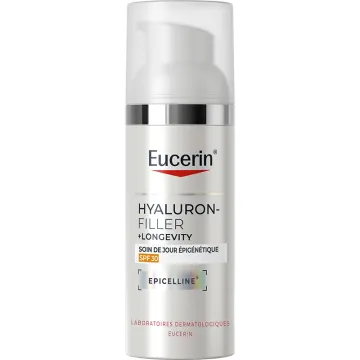 Hyaluron-Filler + Longevity soin de jour épigénétique SPF 30 50 ml Eucerin
