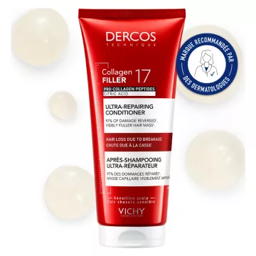 Dercos Collagen Filler 17 Condicionador Ultra-Reparador 200ml