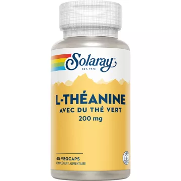 Solaray L-Teanina 200 mg 45 cápsulas