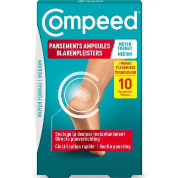 Compeed Ampoules Pansements Hydrocolloïdes Moyen Format