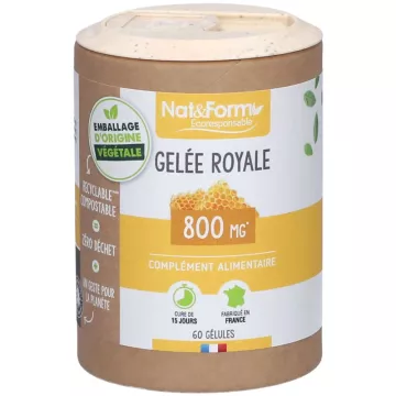 Nat & Form Gelee Royale 60 Gélules Eco 