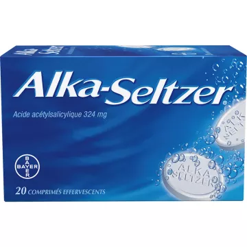 ALKA-SELTZER 324MG aspirina analgesico