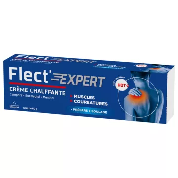 Flect'expert Baume Chaufant Muscles et Courbatures 60 g