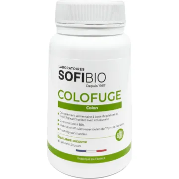 SofiBio Colofuge 80 vegetarian capsules