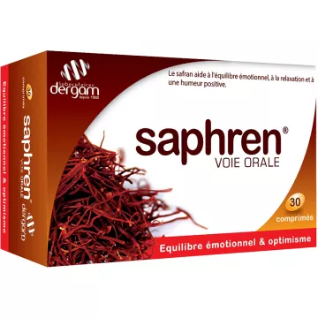 Saphren Deprimiertheit Emotionales Gleichgewicht 30 Tabletten Dergam