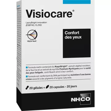 NHCO Visiocare Confort Ocular 2x20 cápsulas