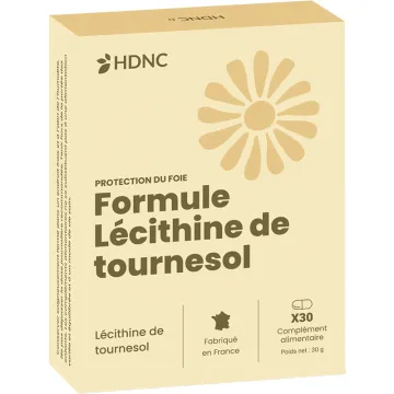 HDNC Zonnebloem Lecithine 30 Capsules