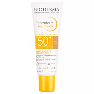Bioderma Photoderm Aquafluide SPF50+ Teinte Dorée 40 ml