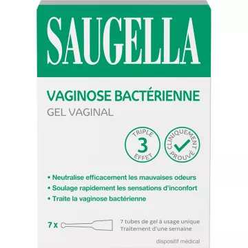 Saugella Bacterial Vaginosis Triple Effect Vaginal Gel 7 tubes