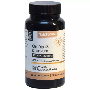 Die Nutraceuticals Omega Premium Epax 90 Kapseln