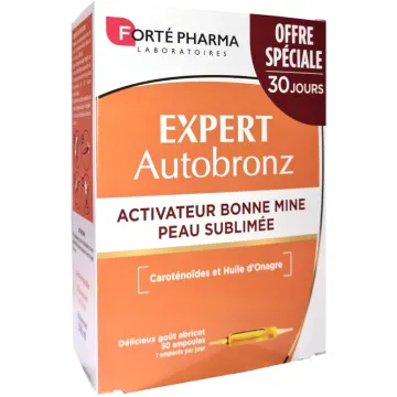 Forté Pharma Expert Self-Tanning Ampoules, 10 ml