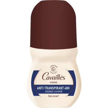 Cavaillès Homme Anti-Transpirant 48h Roll-On 50 ml
