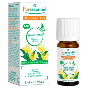 PURESSENTIEL Huile essentielle bio Ylang-ylang 5ml