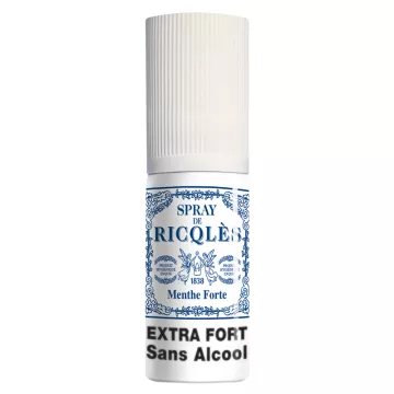 Ricqlès Spray Buccal Menthe Sans Alcool Sans Sucre 15 ml
