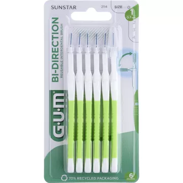 Sunstar Gum Interdentalbürstchen Bi-direktional 0,7 mm