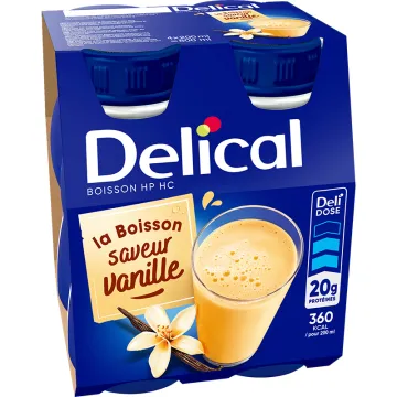 Delical Boisson HP HC Lactée 4x200ml