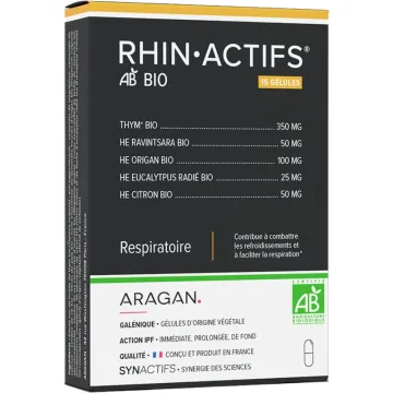 Synactifs Rhinactifs Bio Respiratoire 10 Capsules