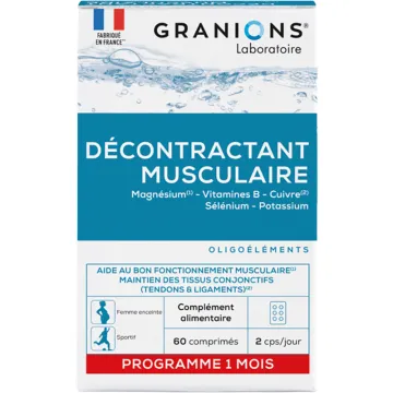 Relaxante muscular Granions 60 comprimidos