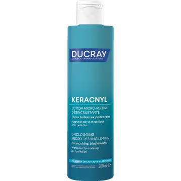 Ducray Keracnyl Lotion Micro-Peeling Désincrustante 200 ml