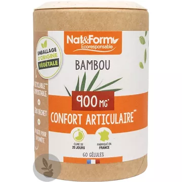 Nat & Form Bambú Tabashir 60 Cápsulas Eco 