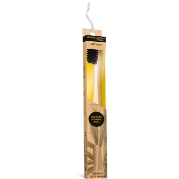 Gifrer Bicare + Bamboo toothbrush with charcoal