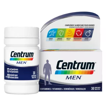 Comprimidos multivitamínicos Centrum MEN 30