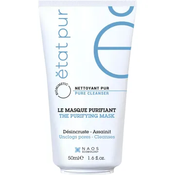 État Pur Zuiverend masker: verwijdert onzuiverheden en zuivert de huid 50 ml