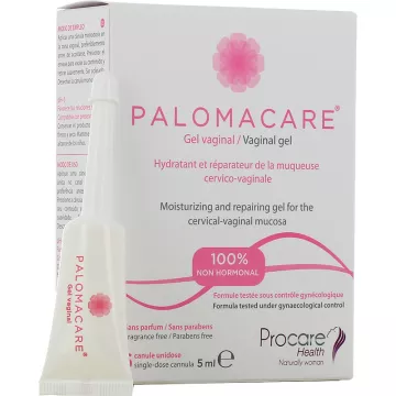 Palomacare Gel para a Secura Vaginal Unidoses 6x5 ml