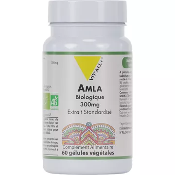 Vitall+ Amla Bio 300mg Extrait Standardisé 60 gélules végétales