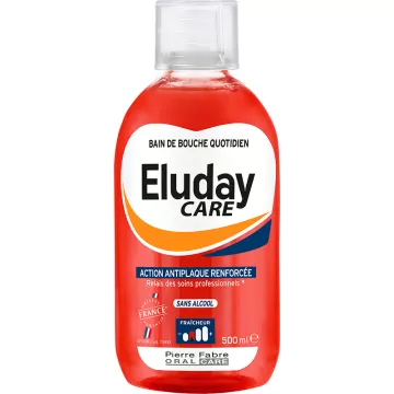 Eluday Care Anti-Plaque-Mundwasser 500 ml