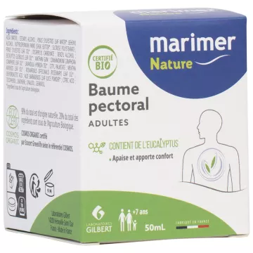 Marimer Bálsamo Peito Orgânico Adultos 50 ml